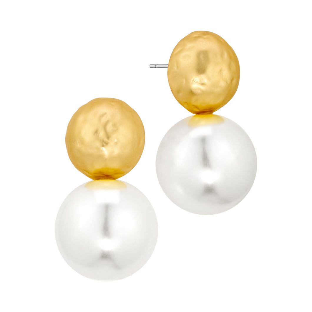 Gold and Pearl Ball Drops