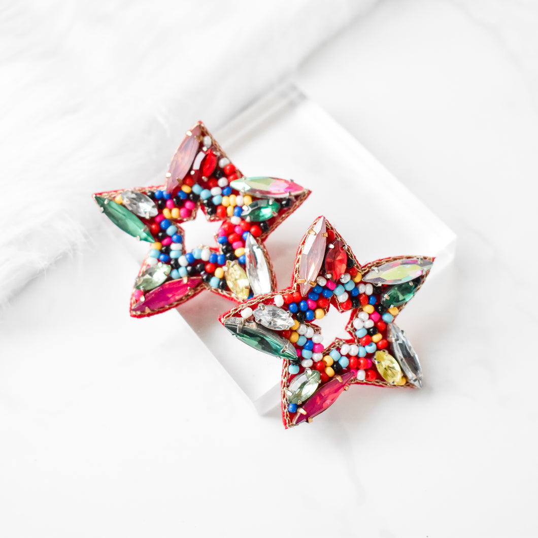 Multi Rhinestone Stars