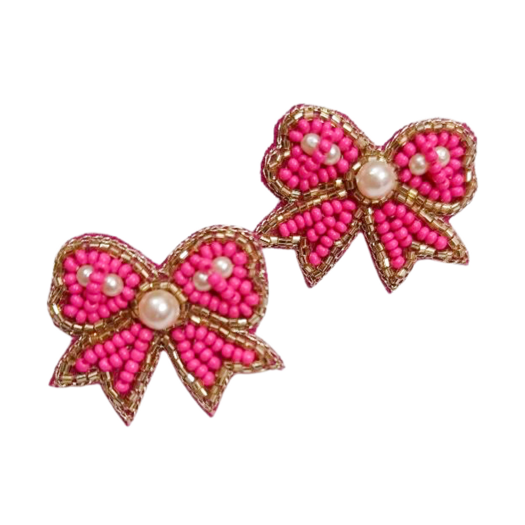 Mini Hot Pink Bows